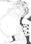  anthro blush bouncing_breasts breasts breath cum cum_from_mouth cum_in_mouth cum_in_pussy cum_inflation cum_inside cum_on_stomach cum_through dickgirl dickgirl/female duo erection felid feline female greyscale hi_res hyaenid hyper hyper_penis inflation intersex intersex/female mammal monochrome nipples nude open_mouth opqhlak pectoral_bulge penetration penis sex smile spotted_hyena spread_legs spreading sweat vaginal vaginal_penetration 