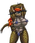  abs alpha_channel anthro armor big_breasts bikini bikini_armor bowser breasts claws cleavage clothed clothing collar crossgender female genderswap giga_bowser hair horn huge_breasts koopa lizard long_hair mario_(series) mario_bros muscle muscular_female nintendo oniontrain open_mouth orange_eyes orange_hair plain_background queen red_hair reptile royalty rule_63 scalie scaly shell skimpy solo spikes super_mario super_mario_bros. super_smash_bros. swimsuit tight_clothing tongue tongue_out transparent_background turtle video_games 