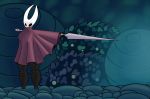  arthropod female fishnet hi_res hollow_knight hornet_(hollow_knight) insect king_of_sorrow_(artist) needle solo thick_thighs 