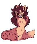  anthro breasts felid feline female furkinghell hi_res looking_at_viewer mammal nipples nude open_mouth pussy solo thick_thighs wide_hips 
