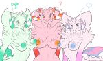  big_breasts breasts female fur gender_symbol gojirag hi_res horn monster pictographics pink_fur sexuality_symbol simple_background sourbest spicybeast sugarbeast suggestive symbol vipery-07 white_background wings ♀ ♂ ⚤ 