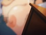  1girl animated animated_gif breasts censored fusano_fumie huge_breasts kissing milk_junkies nipples paizuri penis teacher 