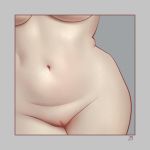  abs belly breasts groin large_breasts navel original pussy solo standing stomach the_insaneum thick_thighs thighs torso wide_hips 