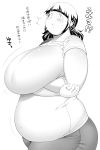  1girl blush breasts fat huge_breasts shimejix solo 