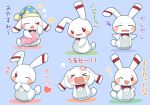  hi_res jps-19 lagomorph leporid mammal multiple_poses pemyu pose rabbit robihachi 