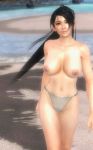  breasts dead_or_alive long_hair momiji_(ninja_gaiden) topless 