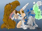  a_new_hope chewbacca ksennin obi-wan_kenobi princess_leia_organa r2-d2 star_wars wookiee yoda 