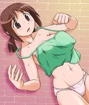  blush breasts cleavage hinako hinako_(issho_ni_training) issho_ni_training nipples panties underwear usagi_niku 