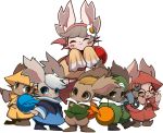  anthro clothing final_fantasy final_fantasy_tactics gurdy_(final_fantasy) hair hi_res horne_(moogle) humanoid hurdy mammal montblanc moogle nono_(final_fantasy) sorbet_(moogle) square_enix video_games 