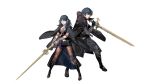  armor byleth fire_emblem fire_emblem_three_houses kurahana_chinatsu nintendo sword 