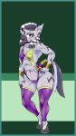  2017 anthro asha_(oc) blue_eyes bracelet breasts camel_toe clothing equid equine fan_character female flame-lonewolf footwear hi_res jewelry legwear mammal muscular muscular_female my_little_pony nipple_outline piercing pose sandals stockings zebra 