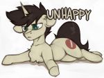  angry equid fan_character horn male mammal marsminer my_little_pony pone_keith solo unicorn 