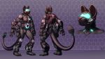  16:9 alien anthro armor clothing design exo-skeleton hi_res kattyri male multi-limbed power science_fiction suit 