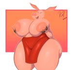  absurd_res areola big_breasts big_butt breasts butt chinese_clothing chinese_dress chinese_new_year clothing domestic_pig dress female hi_res huge_breasts huge_butt mammal nipples redmoon83 steam_(software) suid suina sus_(pig) valve video_games wide_hips year_of_the_pig 