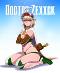  arrow cape clothing crossed_arms doctorzexxck elf female hi_res humanoid pouting solo 