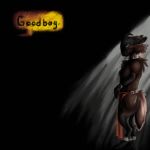  1:1 angry_eyes bdsm black_background bondage bound bovid caprine chain clothing collar green_eyes hi_res hooves horn loincloth mammal paintdog_(artist) shackles sheep simple_background wool 