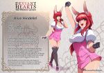  :d absurd_res alize_(drzexxck) animal_humanoid bottomwear breasts cleavage clothed clothing doctorzexxck female fingerless_gloves footwear gloves hair hi_res humanoid inner_ear_fluff knee_highs lagomorph lagomorph_humanoid leporid_humanoid long_hair mammal open_mouth rabbit_humanoid red_hair skirt smile solo teeth text yellow_eyes 
