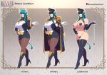  absurd_res animal_humanoid beatrix_(drzexxck) big_breasts blue_eyes blue_hair boots bottomwear bovid bovid_humanoid bovine bovine_humanoid breasts cleavage clothed clothing doctorzexxck female footwear hair hat headgear headwear hi_res high_heels horn humanoid jacket legwear long_hair mammal pasties riding_crop shoes skirt smile thigh_highs whip 
