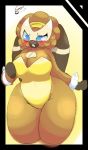  2019 anthro artesjsc bibarel big_breasts big_butt breasts butt clothed clothing digital_media_(artwork) female fur mammal nintendo pok&eacute;mon pok&eacute;mon_(species) rodent solo teeth thick_thighs video_games 