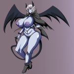  absurdres ass breasts curvy demon demon_wings highres huge_ass huge_breasts tail thick wings 