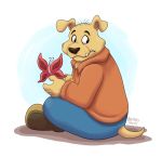  2019 anthro arthur_(series) binky_barnes by-nc-nd canid canine canis clothed clothing creative_commons digital_media_(artwork) domestic_dog hi_res male mammal orlandofox young 