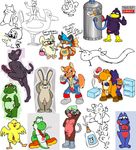  dash_bowman falco_lombardi fox_mccloud nintendo peppy_hare slippy_toad star_fox super_mario_bros. tagme yoshi 