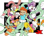  babs_bunny elmyra_duff fifi_le_fume jk rhubella_rat shirley_the_loon tiny_toon_adventures 