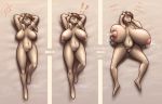  2019 ahegao anthro areola bed belly big_breasts bleating blush bovid breast_expansion breast_milking breasts breath caprine clitoris dakimakura_design digital_media_(artwork) english_text erect_nipples female fingering fur goat growth hair hi_res holding_breast horn huge_breasts hyper hyper_breasts jakethegoat kate_(jakethegoat) lactating looking_at_viewer looking_pleasured lying mammal masturbation milk nipple_expansion nipples nude on_back on_bed open_mouth panting pussy pussy_juice simple_background slightly_chubby smile solo surprise text thick_thighs tongue tongue_out transformation vaginal vaginal_fingering weight_gain wide_hips 