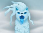  absurd_res alolan_ninetales ambiguous_gender blue_eyes blue_insides blue_tongue canid canine drooling emu34b feral hi_res mammal mouth_shot multi_tail ninetales nintendo pok&eacute;mon pok&eacute;mon_(species) regional_variant saliva snow solo tongue tongue_out vector video_games 