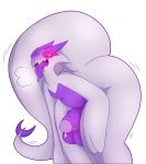  2018 anthro balls blush hi_res legendary_pok&eacute;mon lightningfire12 looking_at_viewer lugia male nintendo nude penis pok&eacute;mon pok&eacute;mon_(species) red_eyes shadow_lugia shadow_pok&eacute;mon solo tongue video_games 