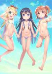  bikini hoshino_hinata shirosaki_hana swimsuits tagme watashi_ni_tenshi_ga_maiorita! 