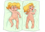  absurd_res alvin_and_the_chipmunks anthro blonde_hair butt chipmunk cub dakimakura_design eleanor_miller flat_chested green_eyes ground_squirrel hair hi_res launny looking_at_viewer mammal nipples nude pigtails pussy rodent sciurid slightly_chubby solo tongue tongue_out young 