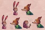  anthro better_version_at_source blush canid canine clothed clothing dialogue disney duo egg_vibrator english_text female fox fur hi_res judy_hopps lagomorph leporid male mammal nick_wilde purple_eyes rabbit s1m sex_toy signature simple_background smile text topwear vibrator zootopia 