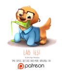  beaker canid canine canis chemical cryptid-creations domestic_dog eyewear glasses mammal solo 