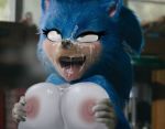  breasts cum drooling edit edited_screencap eulipotyphlan female hedgehog mammal meme orgasm_face reaction_image saliva shadman solo sonic_(series) sonic_movie sonic_the_hedgehog sweat what where_is_your_god_now why 