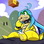  1:1 ambiguous_gender fan_character hi_res koopa mario_bros nintendo post_transformation scalie small_(disambiguation) trevor-fox video_games 