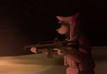  ambiguous_gender anthro canid canine fox gun hi_res hk_g36 mammal ranged_weapon rifle solo weapon 