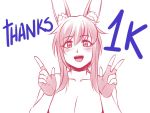  4:3 alize_(drzexxck) animal_humanoid blush breasts cleavage clothed clothing deviant_hearts doctorzexxck female humanoid lagomorph lagomorph_humanoid leporid_humanoid mammal rabbit_humanoid solo text 