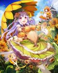  armor bikini_top cleavage dress fairy heels see_through skirt_lift spirtie thighhighs umbrella wings 