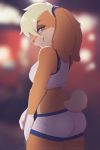  2019 absurd_res anthro breasts clothed clothing digital_media_(artwork) female hi_res lagomorph lola_bunny looney_tunes mammal nayeliefox rabbit smile solo warner_brothers 