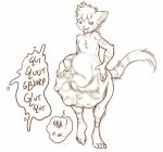  abdominal_bulge anthro belly big_belly big_breasts breasts cownugget digestion digital_media_(artwork) domestic_cat english_text felid feline felis female female_prey male male/female male_pred mammal open_mouth oral_vore stomach_noises text tongue tongue_out vore 