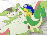  2019 absurd_res anal anal_penetration anthro anus balls blush cum cum_in_ass cum_inside cum_while_penetrated cumshot digital_media_(artwork) duo ejaculation eyes_closed hi_res humanoid_penis larger_male legendary_pok&eacute;mon licking male male/male male_penetrated male_penetrating masturbation nintendo one_eye_closed open_mouth oral orgasm penetration penile penile_masturbation penis penis_lick pok&eacute;mon pok&eacute;mon_(species) sex signature size_difference small_dom_big_sub smaller_male snivy spread_legs spreading tongue tongue_out video_games virizion winick-lim 