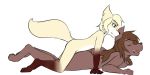  2019 5_fingers alpha_channel ambiguous_penetration anthro anthro_on_anthro biped black_nose breast_squish breasts canid canine canis clovis_(twokinds) digital_media_(artwork) digitigrade duo eyebrows eyelashes eyes_closed female fox from_behind_position fur gloves_(marking) hair happy happy_sex humanoid_hands hybrid interspecies larger_female long_hair looking_pleasured lying male male/female mammal markings natani nude on_front open_mouth pawpads penetration sex side_boob side_view simple_background size_difference smaller_male smile socks_(marking) speed_bump_position teeth tongue transparent_background twokinds webcomic wolf wolfie-pawz 