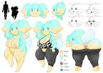  2019 2_toes 4_fingers ahegao anthro anthrofied anus audino barefoot big_breasts big_butt birthmark blue_fur blue_hair blue_tail blush bra breasts bubble_butt butt camel_toe cleavage clothed clothing digital_drawing_(artwork) digital_media_(artwork) english_text eyebrows eyelashes female full-length_portrait fur gym_clothes hair happy hi_res human humanoid legwear lohana_the_audino_(character) looking_at_viewer looking_back looking_pleasured mammal midriff model_sheet nintendo nipples nude off/on open_mouth pok&eacute;mon pok&eacute;mon_(species) portrait pouting presenting presenting_hindquarters purple_eyes short_hair short_stack silhouette simple_background smeargle20 smile solo solo_focus standing text thick_thighs three-quarter_portrait toes tongue tongue_out topwear underwear video_games white_background white_fur 