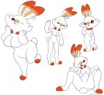  anthro big_breasts breasts butt colorcoroded featureless_breasts featureless_crotch female hi_res nintendo pok&eacute;mon pok&eacute;mon_(species) scorbunny short_stack video_games 