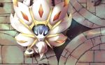  ambiguous_gender bird&#039;s-eye_view high-angle_view legendary_pok&eacute;mon nemesia/haineko nintendo pok&eacute;mon pok&eacute;mon_(species) solgaleo video_games 