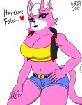  &lt;3 2019 anthro big_breasts breasts cleavage clothed clothing domestic_cat felid feline felis female hi_res katt_monroe looking_at_viewer mammal nintendo open_mouth penis pizzaozzy_(artist) simple_background solo star_fox video_games 
