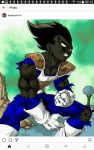  angry highres looking_at_viewer powered_up strong vegeta 