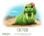  cactus cryptid-creations desert mammal marine pinniped solo walrus 