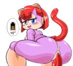  anus big_butt blush breasts butt cybernetics cyborg disembodied_penis duo felid feline female looking_back machine male male/female mammal nipples open_mouth penetration penis polly_esther pururing pussy samurai_pizza_cats sex short_stack smile solo_focus thick_thighs vaginal vaginal_penetration 